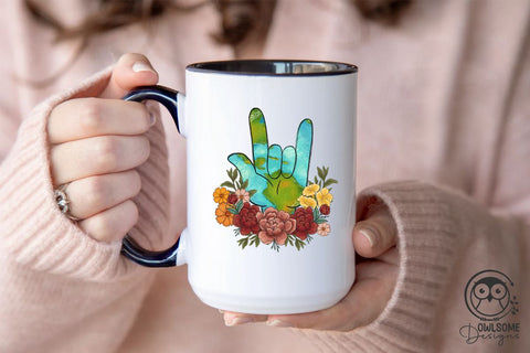 Rock Hand Earth Day PNG Sublimation Sublimation Owlsome.Designs 