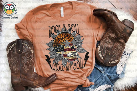 Rock N Roll Stole my Soul Sublimation Sublimation LAM HOANG THUY 