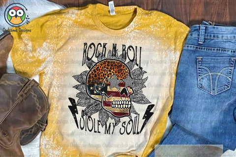 Rock N Roll Stole my Soul Sublimation Sublimation LAM HOANG THUY 