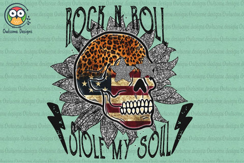 Rock N Roll Stole my Soul Sublimation Sublimation LAM HOANG THUY 