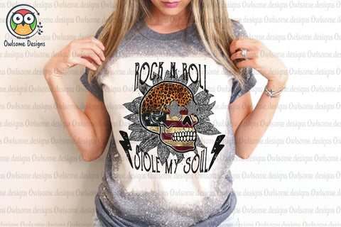 Rock N Roll Stole my Soul Sublimation Sublimation LAM HOANG THUY 