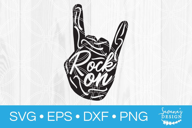 Rock On SVG SavanasDesign 