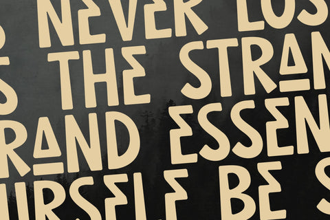 ROCK WASTRO Typeface Font Storytype Studio 