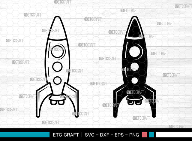 Rocket SVG, Rocket SVG, Rocket ship Svg, Spaceship Svg, Rocket Launch Svg, Space Rocket Svg, Rocket SVG ETC Craft 