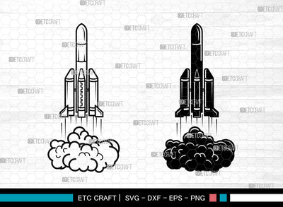 Rocket SVG, Rocket SVG, Rocket ship Svg, Spaceship Svg, Rocket Launch Svg, Space Rocket Svg, Rocket SVG ETC Craft 