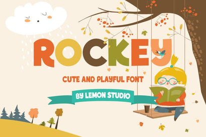 ROCKEY Font lemon studio 