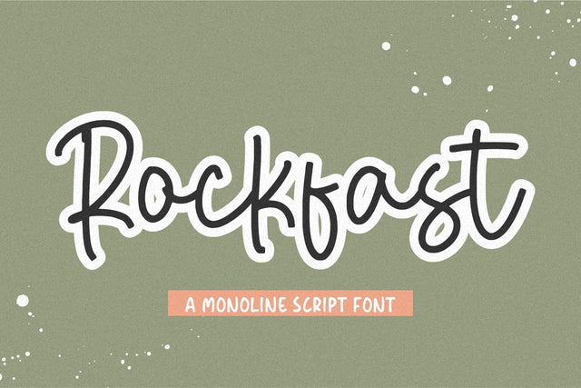 Rockfast Font Font Balpirick 