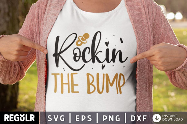 Rockin' the bump SVG SVG Regulrcrative 