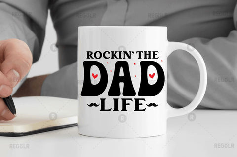 Rockin' the dad life SVG SVG Regulrcrative 