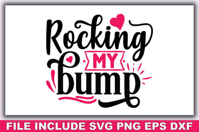 Rocking my bump SVG Ariyan 