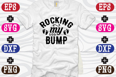 Rocking my bump SVG Nurstore 