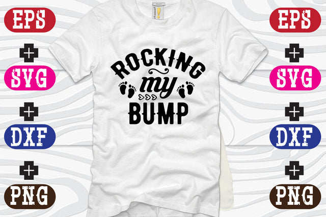 Rocking my bump SVG Nurstore 