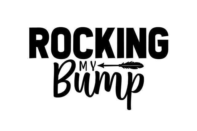 Rocking My Bump svg SVG nirmal108roy 