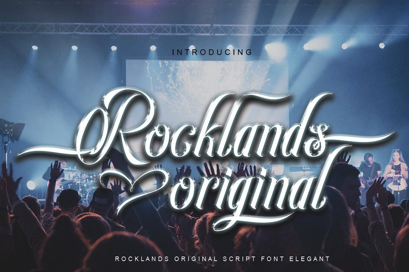 Rocklands Original Font JH-CreativeFont 