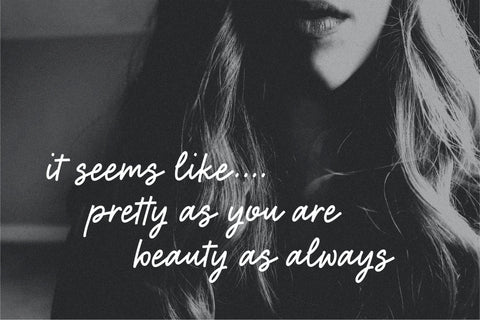 Rockmind Modern Monoline Handwritten Font Font Letterative 