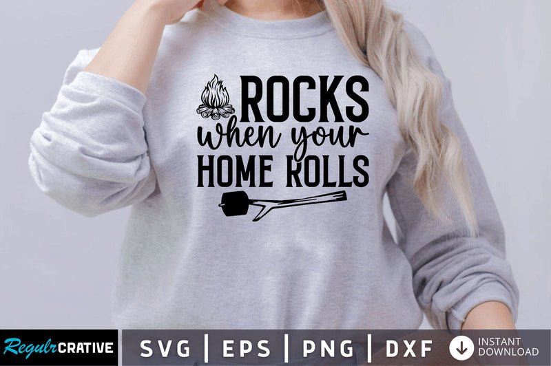 Rocks when your home rolls SVG SVG Regulrcrative 
