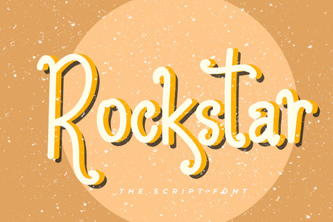 Rockstar Font LetterdayStudio 