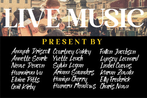 Rocky Brush Font Letterena Studios 