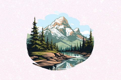 Rocky Mountain Clipart Sublimation Regulrcrative 