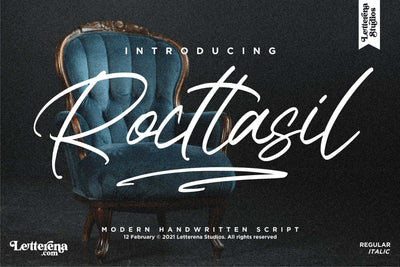Rocttasil Font Letterena Studios 