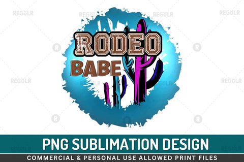 Rodeo babe Sublimation PNG Sublimation Regulrcrative 