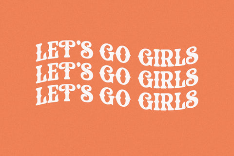 Rodeo Girls - Modern Western Font Font KA Designs 