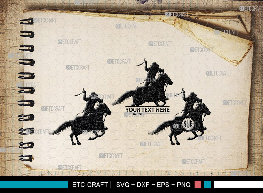 Rodeo Monogram, Rodeo Silhouette, Rodeo SVG, Bull Rider Svg, Horse Svg ...