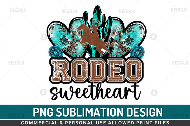 Rodeo sweetheart Sublimation PNG Sublimation Regulrcrative 