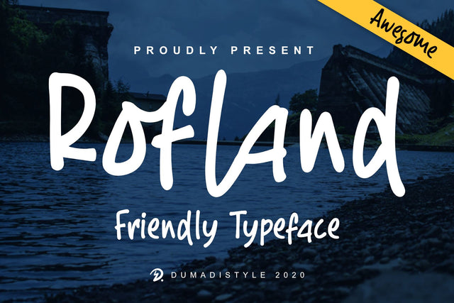 Rofland Font Dumadistyle 