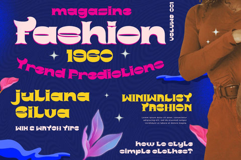 ROGES | Groovy Retro Font Font twinletter 