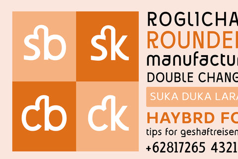 Rogicha Font Wildan Type 