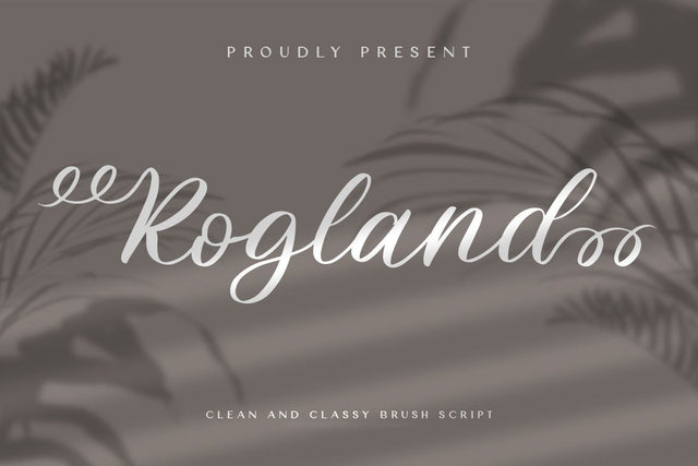 Rogland Font Wildan Type 