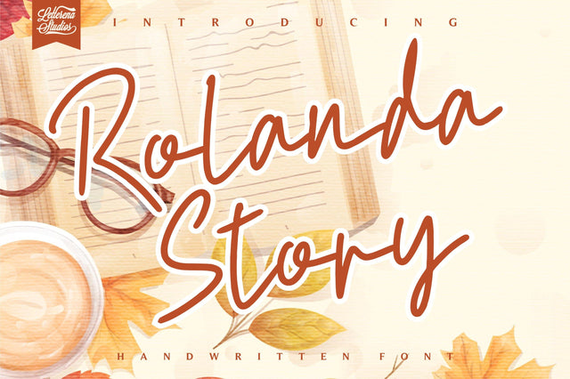 Rolanda Story Font Letterena Studios 