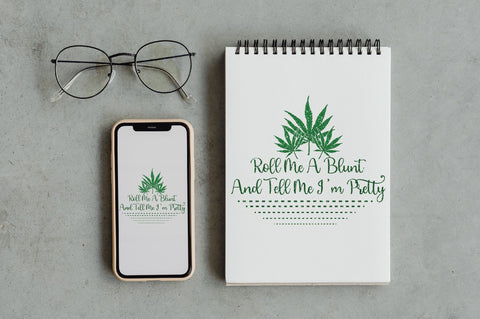 Roll Me A Blunt And Tell Me I’m Pretty Sublimation Sublimation Jagonath Roy 