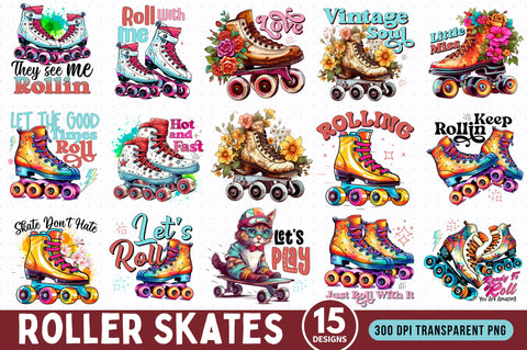 Roller Skates Sublimation Bundle Sublimation Regulrcrative 