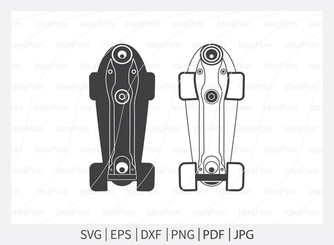 Roller Skates svg, Roller Skates Clipart, Split Roller Skates, Roller Derby svg, Roller Skates outline svg, Roller Skate cut file,Roller svg SVG Dinvect 
