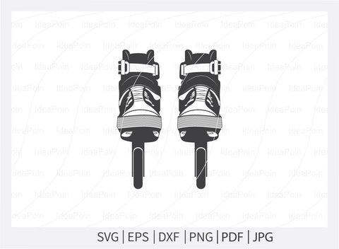Roller Skates svg, Roller Skates Clipart, Split Roller Skates, Roller Derby svg, Roller Skates outline svg, Roller Skate cut file,Roller svg SVG Dinvect 