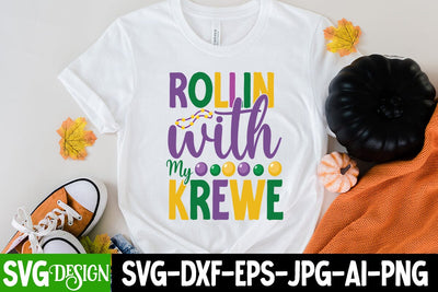 Rollin With my Knewe SVG Cut File SVG BlackCatsMedia 