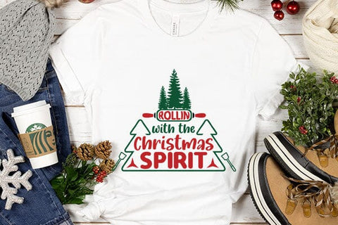 Rollin with the christmas spirit SVG Angelina750 