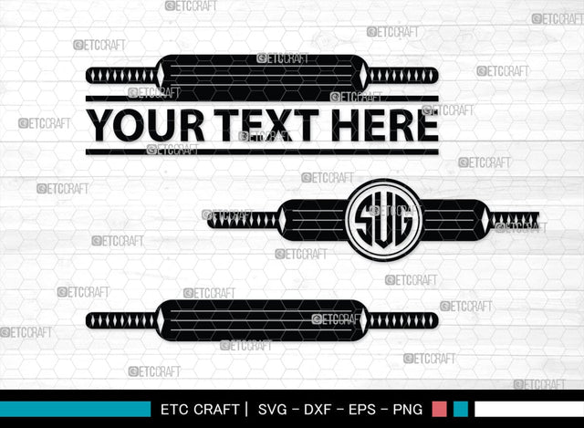 Rolling Pin Monogram, Rolling Pin Silhouette, Rolling Pin SVG, Kitchen Svg, Baking Svg, Cooking Svg, SB00174 SVG ETC Craft 