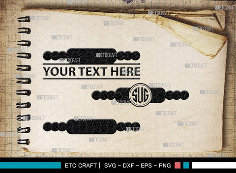 Rolling Pin Monogram, Rolling Pin Silhouette, Rolling Pin SVG, Kitchen Svg, Baking Svg, Cooking Svg, SB00174 SVG ETC Craft 