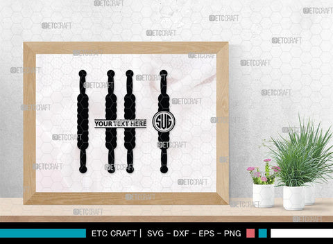 Rolling Pin Monogram, Rolling Pin Silhouette, Rolling Pin SVG, Kitchen Svg, Baking Svg, Cooking Svg, SB00174 SVG ETC Craft 