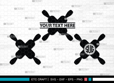 Rolling Pin Monogram, Rolling Pin Silhouette, Rolling Pin SVG, Kitchen Svg, Baking Svg, Cooking Svg, SB00174 SVG ETC Craft 