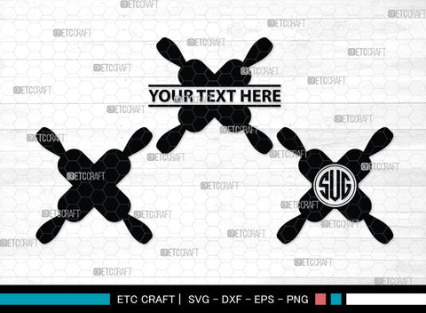 Rolling Pin Monogram, Rolling Pin Silhouette, Rolling Pin SVG, Kitchen Svg, Baking Svg, Cooking Svg, SB00174 SVG ETC Craft 