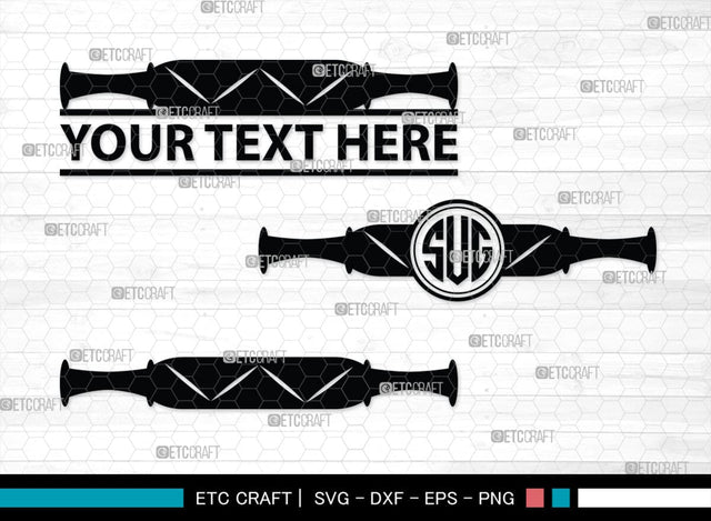 Rolling Pin Monogram, Rolling Pin Silhouette, Rolling Pin SVG, Kitchen Svg, Baking Svg, Cooking Svg, SB00174 SVG ETC Craft 