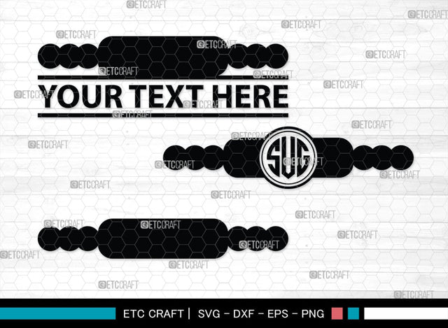 Rolling Pin Monogram, Rolling Pin Silhouette, Rolling Pin SVG, Kitchen Svg, Baking Svg, Cooking Svg, SB00174 SVG ETC Craft 