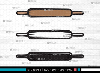 Rolling Pin SVG | Kitchen Svg | Baking Svg | Bundle | Rolling Pin Clipart SVG ETC Craft 
