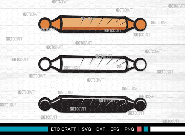 Rolling Pin SVG | Kitchen Svg | Baking Svg | Bundle | Rolling Pin Clipart SVG ETC Craft 