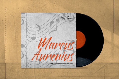 Rollingstand - Brush Stroke Font Font Ibey Design 