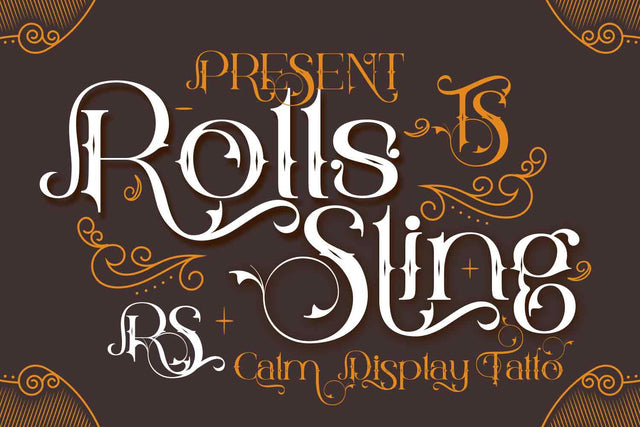 Rolls Sling Font JH-CreativeFont 